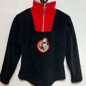 Mckey & Co. kids black fleece pull over